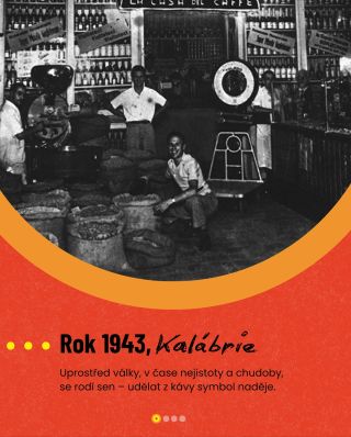 Z malého snu uprostřed války se zrodila značka, která už víc než 80 let spojuje lidi vůní a chutí Itálie. 🇮🇹 Caffè...