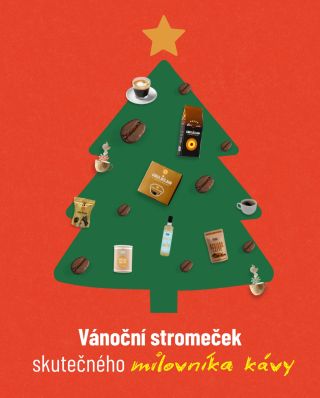 Takto by nejspíš vypadaly Vánoce u skutečného kávového nadšence. Mezi ozdobami by samozřejmě nesměly chybět jeho oblíbené...